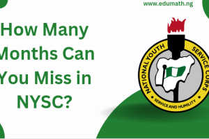 How Many Months Can You Miss in NYSC?