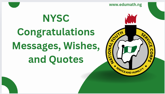 200+ NYSC Congratulations Messages, Wishes, and Quotes