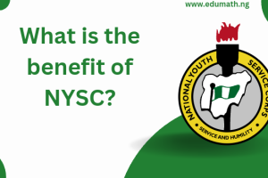 What is the benefit of NYSC?