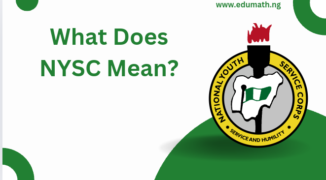 What Does NYSC Mean?