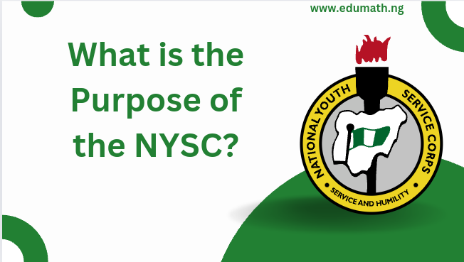 What is the Purpose of the NYSC?