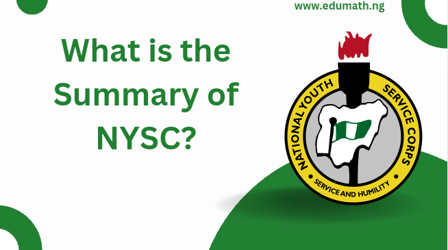 What is the Summary of NYSC?