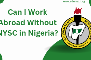 Can I Work Abroad Without NYSC in Nigeria?