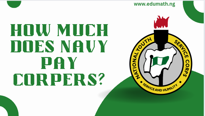How Much Does Navy Pay Corpers?