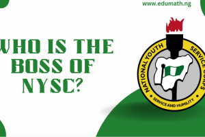Who is the Boss of NYSC?
